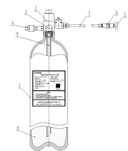 七氟丙烷探火管